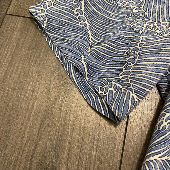 Reyn Spooner Molokai Channel Short Sleeve Button-Down Shirt Size L - Picture 5 of 10